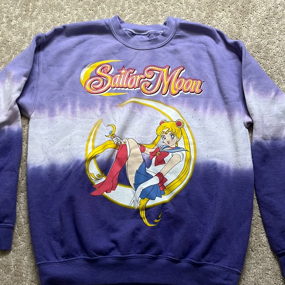 Sailor Moon purple sweatshirt